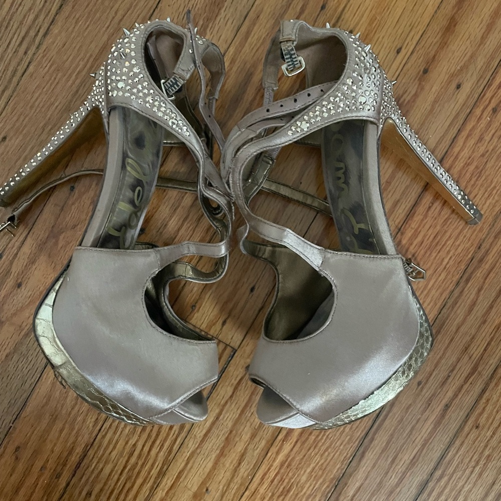 Sam Edelman Champagne heels